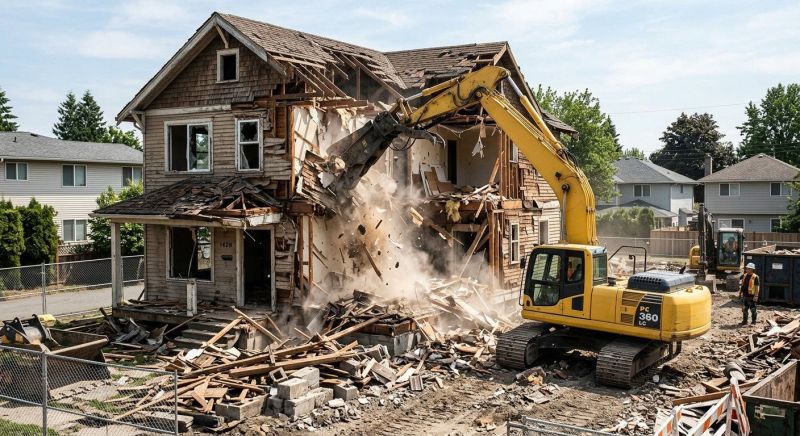 House Demolition Service in Pearland, TX