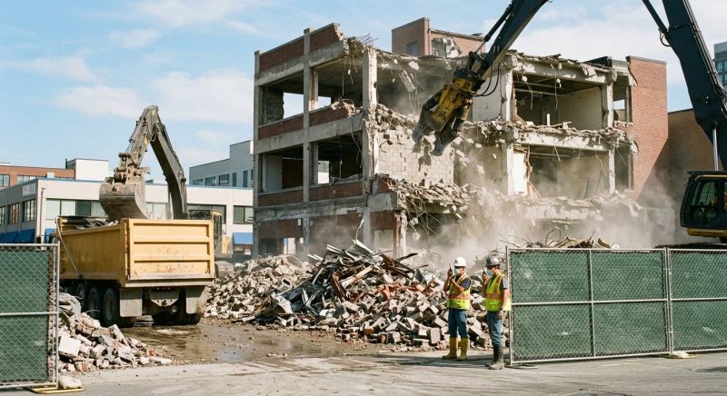 Apartment Demolition in Katy, TX