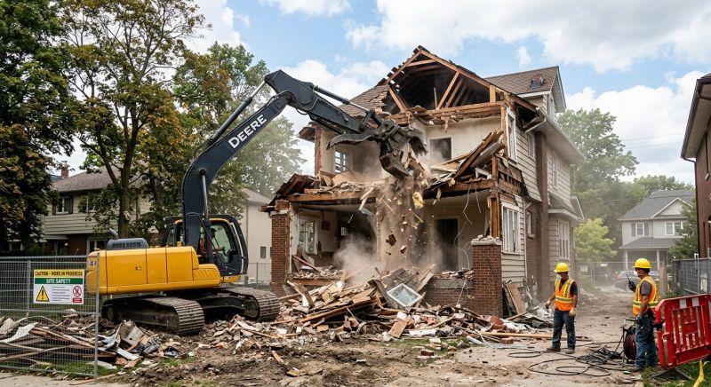 Cabin Demolition in Freehold, NJ