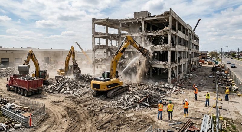 Commercial Demolition Service in Bergen County, NJ