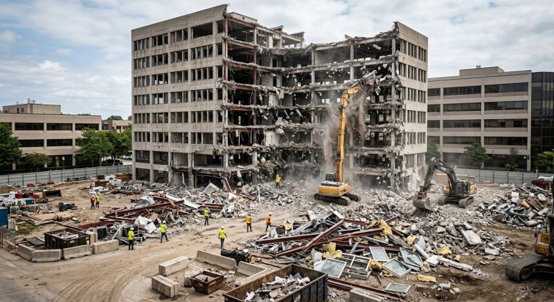 Parking Lot Removal in Sacramento, CA
